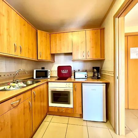 Apartmán Estudio Con Ac, Wifi Y Balcon, Bien Comunicado En Tenerife Sur San Miguel de Abona