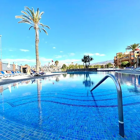 Estudio Con Ac, Wifi Y Balcon, Bien Comunicado En Tenerife Sur Apartament